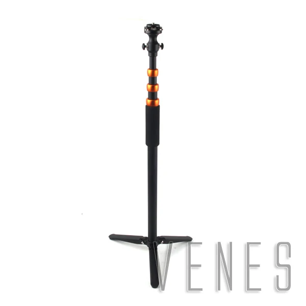 

Pixco Orange Professional Quick Release Monopod With Feet Support Stand!!Compatible with DSLRs, digital Camera, smartphone etc!