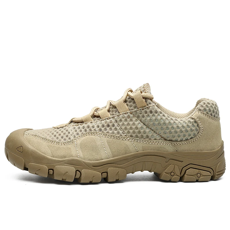 

2019 Outdoor Sports Camping shoes for Men Tactical Hiking Upstream Shoes For Summer Breathable Waterproof Coating