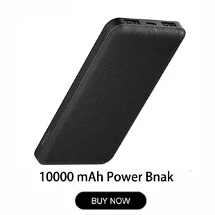 Slim-10000-mAh-Power-Bank-ROCK-Portable-Powerbank-battery-power-bank-10000mah-With-LED-Light-for