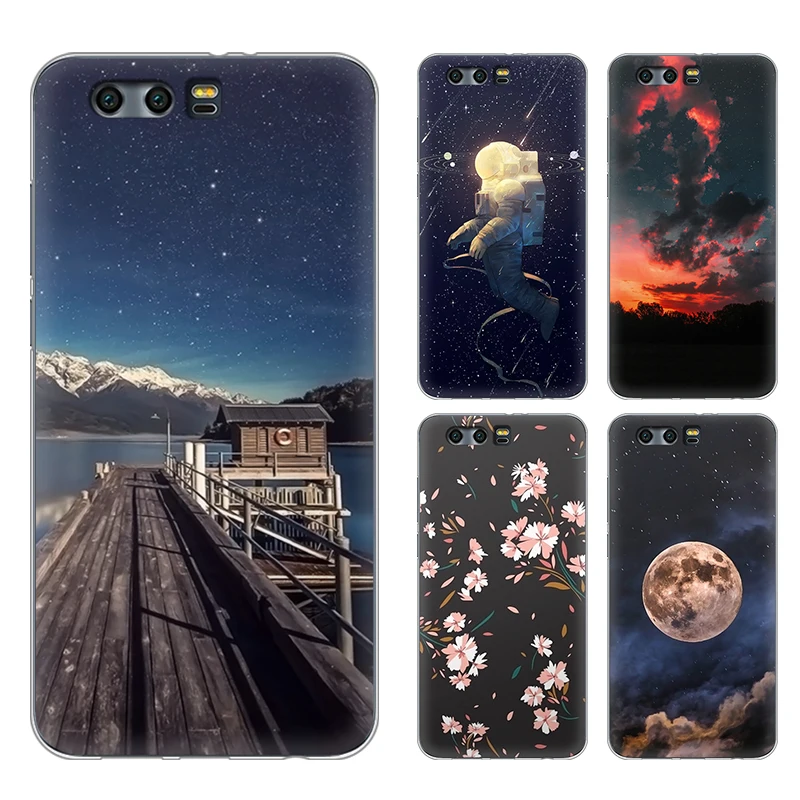 Original 3d Cute Cartoon Case For Huawei Honor 9 Honor9 Silicone Soft Phone Bags Back Cover |