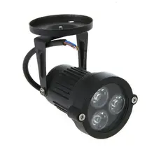 Светодиодный светильник для газона AC85-265V/DC12V Высокая мощность водонепроницаемый Открытый Точечный светильник светодиодный садовый светильник прожектор 9 Вт IP67 теплый/холодный белый RGB