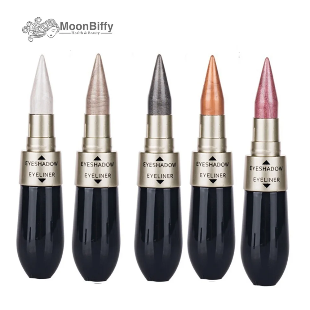 

MOONBIFFY Double-end Waterproof Liquid Eye Shadow Combination Pencil Cosmetic