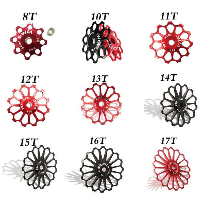 8 T 10 T 11 T 12 T 13 T 14 T 15 T 16 T 17 T велосипедный керамический подшипник задний переключатель Jockey колеса дороги руководство по маунтинбайку запчасти для велосипеда