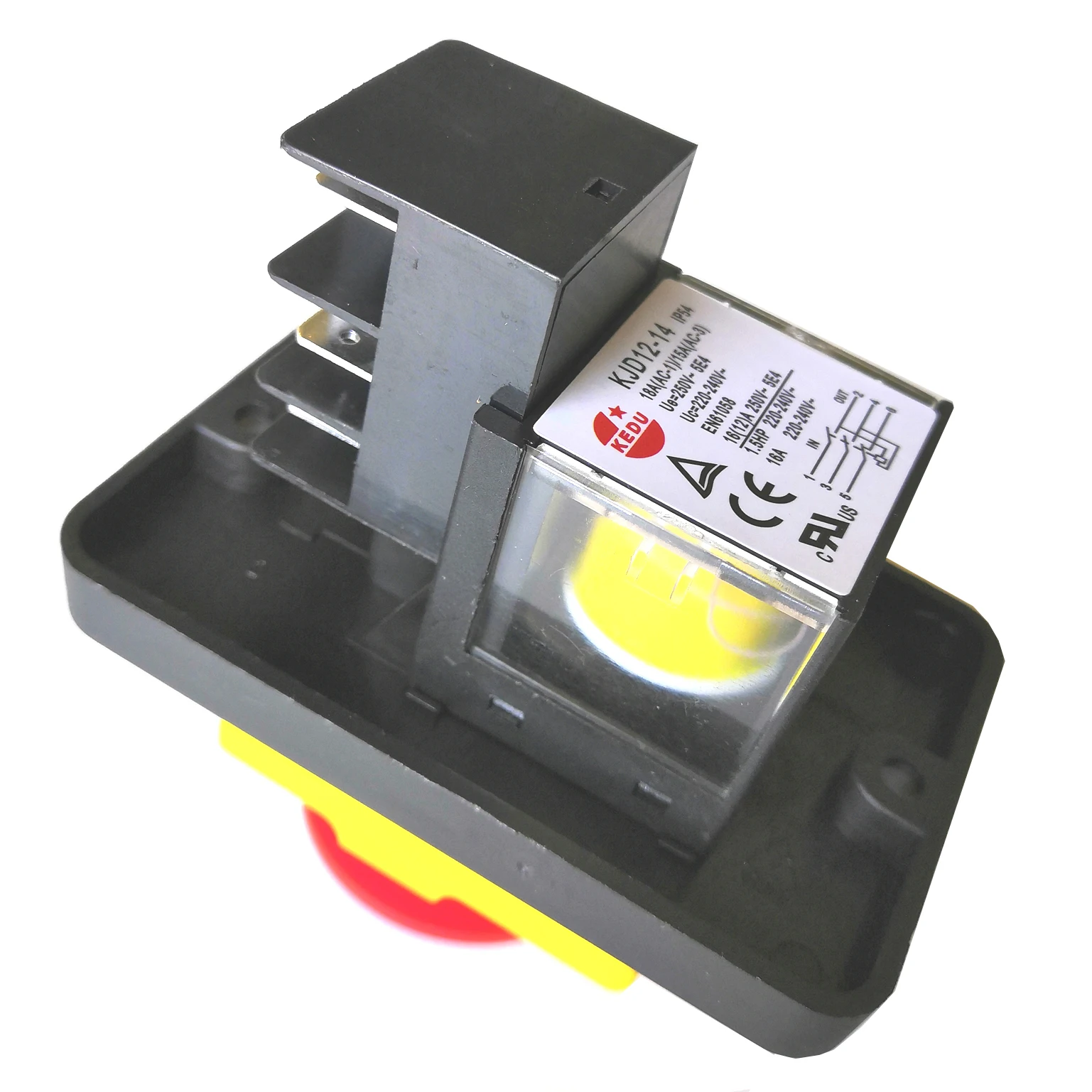 Дешево KEDU KJD12 14 250V 6 Пен старт стоп нет вольт релиз кнопочный переключатель общего в мастерской и металлоконструкции машины