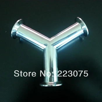 New arrival Stainless Steel SS304 quick install OD 89mm Sanitary Clamp connection 3 ways Y Pipe Fitting
New arrival Stainless Steel SS304 quick install OD 89mm Sanitary Clamp connection 3 ways Y Pipe Fitting