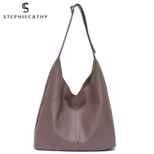 SC сумка-хобо из натуральной кожи для женщин, Брендовые женские сумки на плечо, натуральная кожа, женская сумка-тоут, Роскошный кошелек, большие сумки через плечо