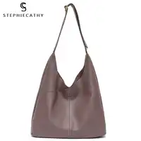 SC Real Leather Hobo bag for Women Brand Female Shoulder bags Genuine leather Tote Ladies Luxury Purse Large Handbags Crossbody