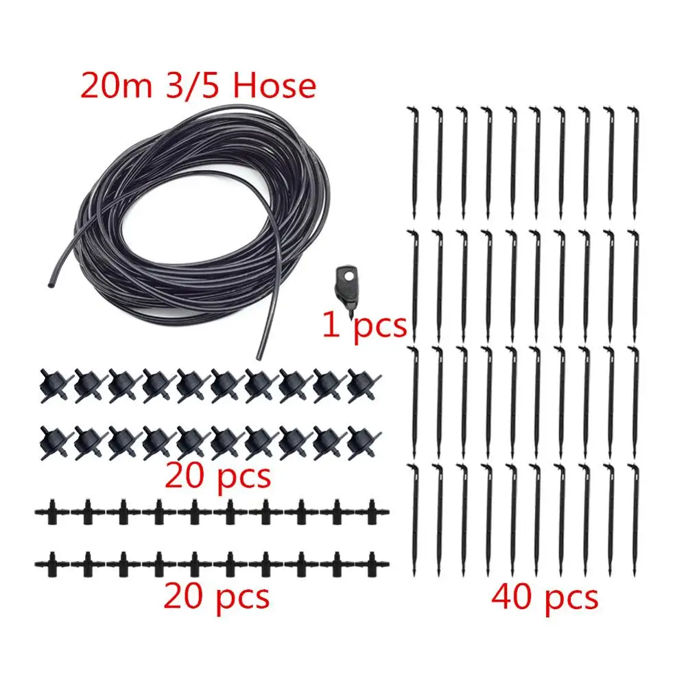 2L/4L/8L комплект для капельницы+ 1 шт. 3 мм Дырокол инструменты для сельского хозяйства теплицы стрелы капельница полив набор 10 комплектов, 20 комплектов - Цвет: Kit 18221