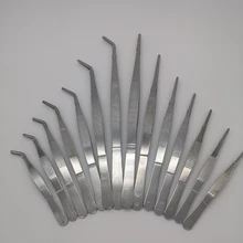 14 шт./7 шт. многофункциональные пинцеты из нержавеющей стали высокоточные бытовые медицинские удлиняющие длинные электронные пинцеты для ремонта пищевых продуктов