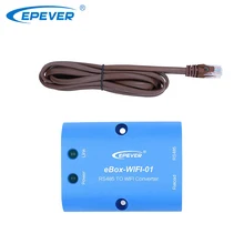EPEVER Wifi Converter WIFI Serial Servere for EPSOLAR EPEVER Inverter and Solar Controller LS-B VS-BN Tracer-BN Tracer-A series pwm epsolar epever ls2024b mini solar pv system controller 20a 20amp usb cable and wifi box support wireless communication