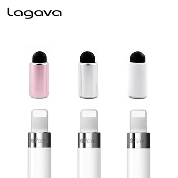 

3Pcs a set Stylus Magnetic Cap With Conductive Nib for Apple Pencil, Pen Tip Metal for iPad Pro 10.5 9.7 12.9 inch Accessory