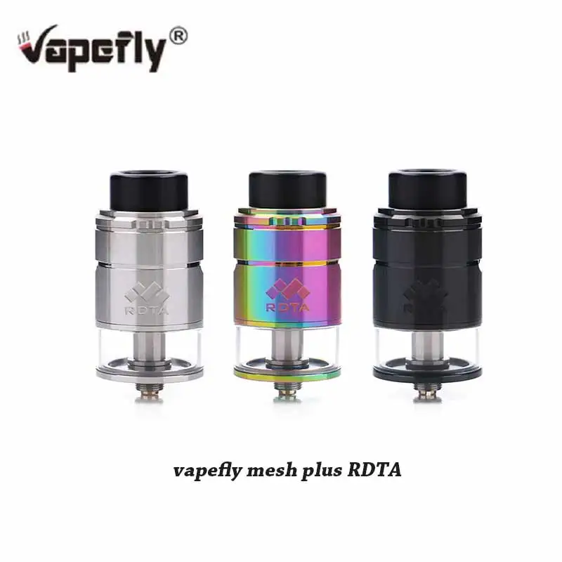 

Original Vapefly mesh plus RDTA PK digiflavor Mesh Pro Tank Electronic Cigarette Atomizer for Vape Box Mod