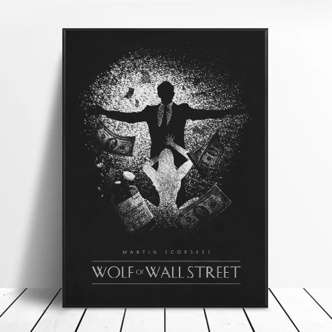 wolf of wall street movie poster