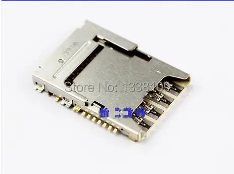 10PCS/lot original sim card reader holder memory connector for Samsung Galaxy Note 3 N9000 N900 N9005 N9006 N9008 | Мобильные