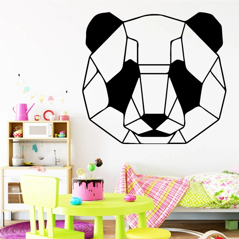 

Hanging Canvas Sticker Decoration DIY Digital Painting Decorative Painting Scenery Cute Panda Pvc Wall Sticker Home Decal