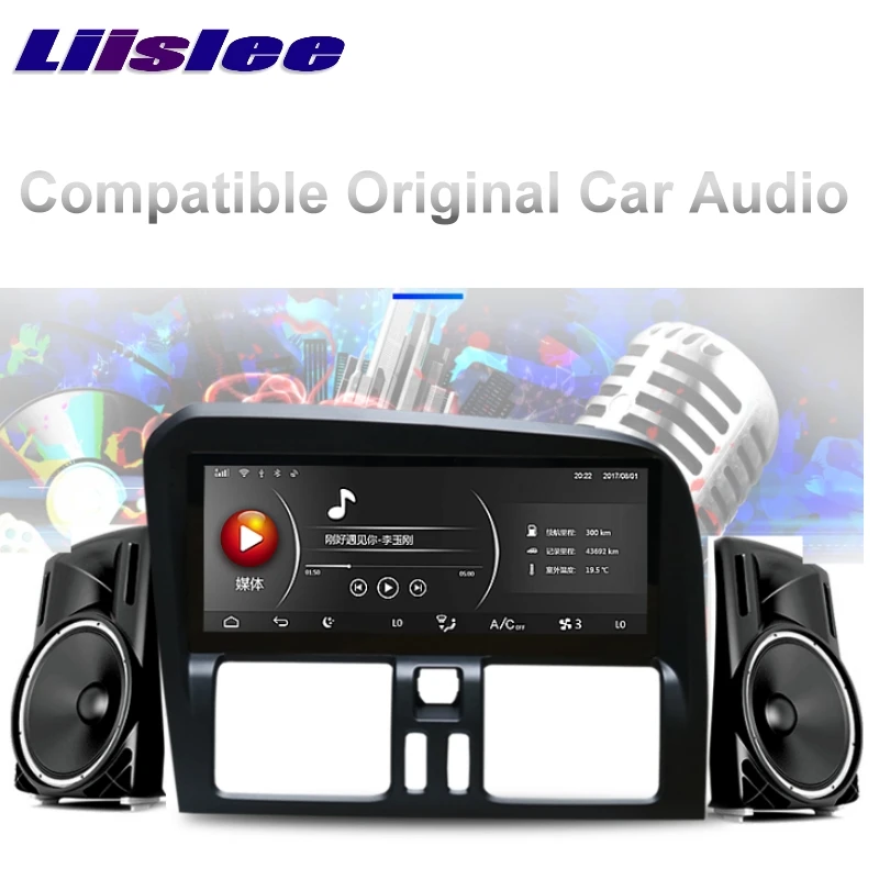 Best For Volvo XC60 XC 60 2009~2017 NAVI LiisLee Car Multimedia Palyer GPS WIFI Audio CarPlay Adapter 8.8 inch Radio Navigation 3