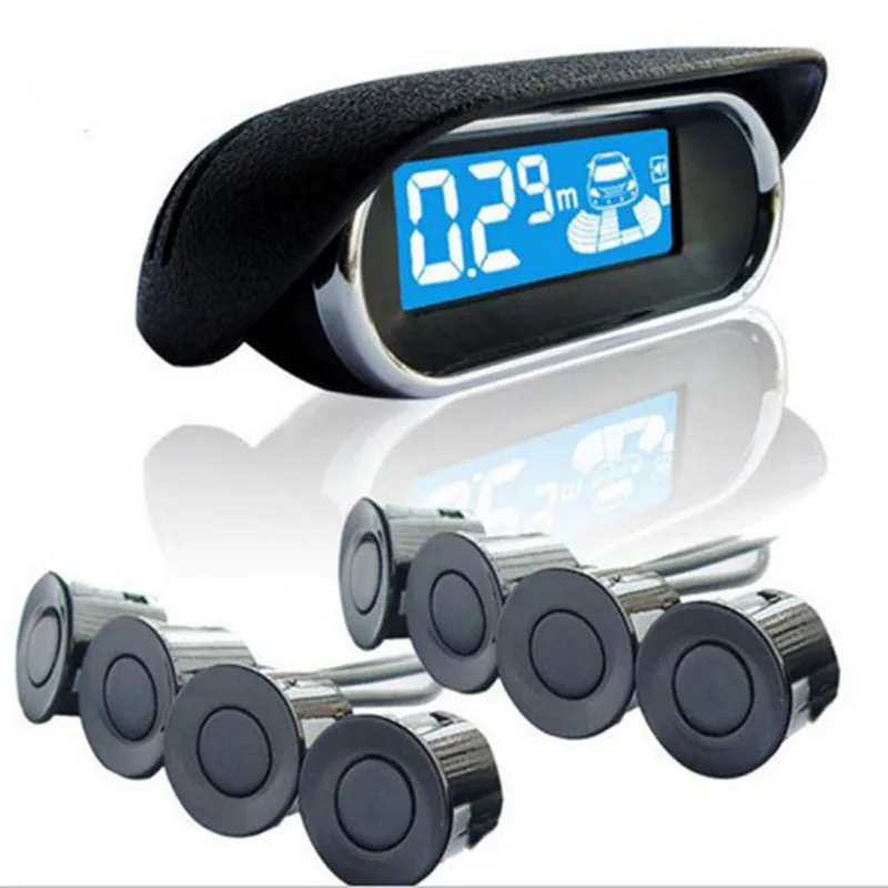 

Car Detector Parking Sensor 8 Radar Detector Electromagnetic Parking Sensor Parktronic For Auto Reversing Radar Parking Assist25