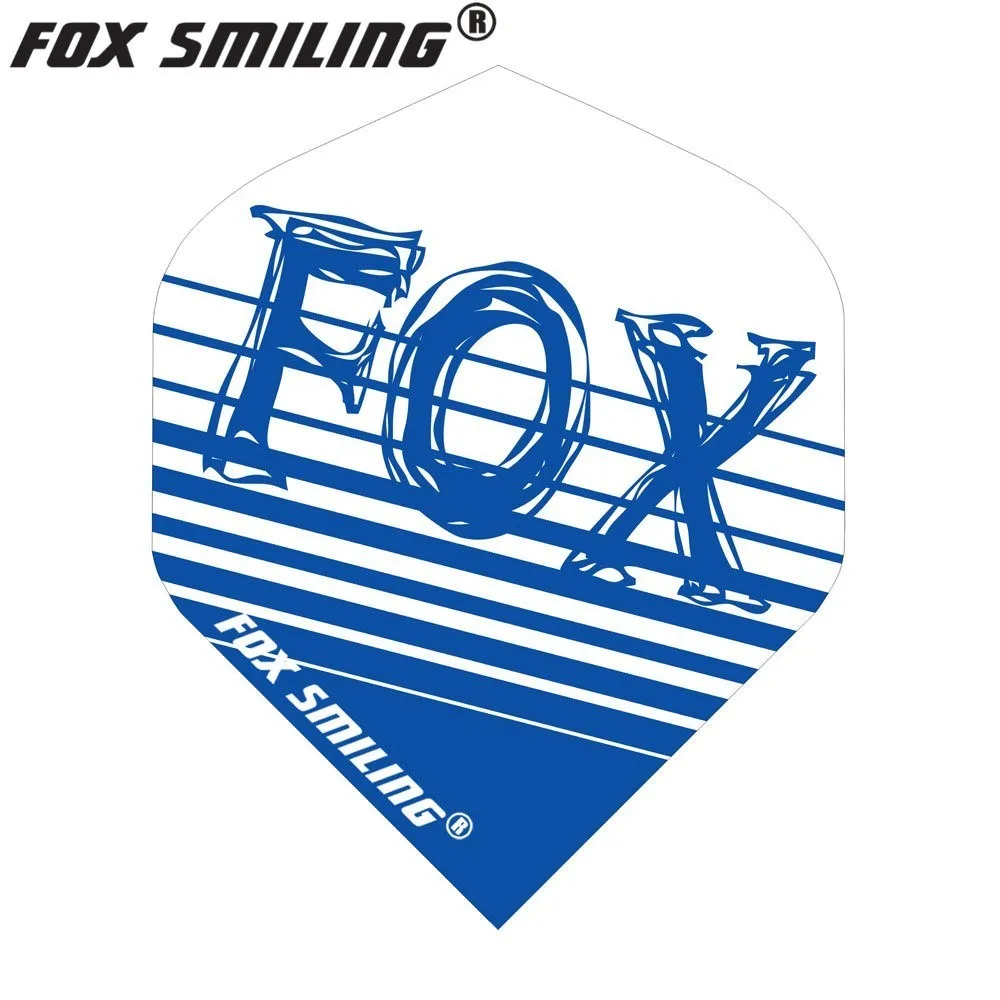 Fox Smiling 30 шт. дротика ПОЛЕТЫ Дартс из ПЭТ полеты профессиональные аксессуары для игры в дартс дардо перо Листья