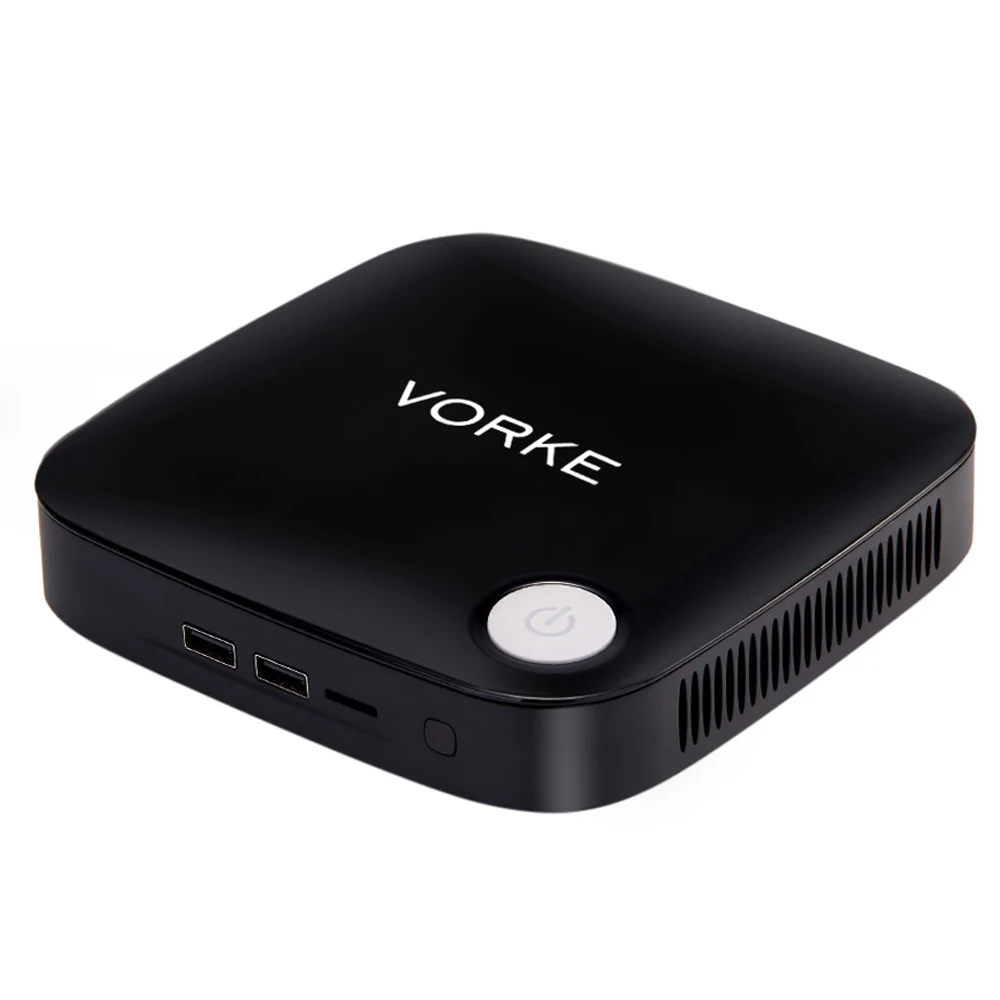 

Vorke V1 Windows 10 Mini PC TV Box Intel Braswell Celeron J3160 1.6GHz 4GB RAM 64GB SSD 802.11AC 1000Mbps LAN HDMI VGA USB3.0