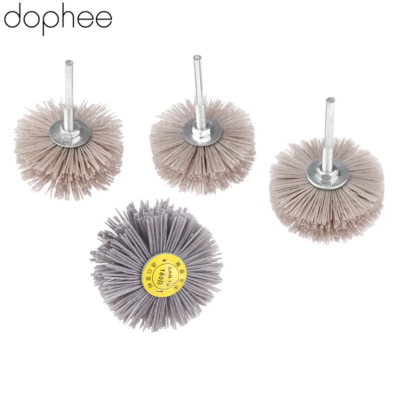 Dophee Dremel аксессуары абразивная нейлоновая колесная щетка полировка шлифовальный