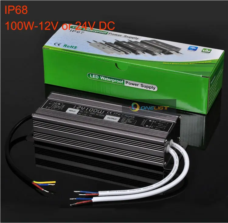 100W