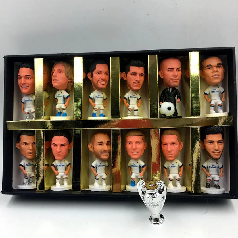 Milan Spain European Champions League Soccer Star Lovely Action Figures Model Toys Fans Collection Football Dolls Gift 2019 Milan Spain European Champions League Soccer Star Lovely Action Figures Model Toys Fans Collection Football Dolls Gift 2019