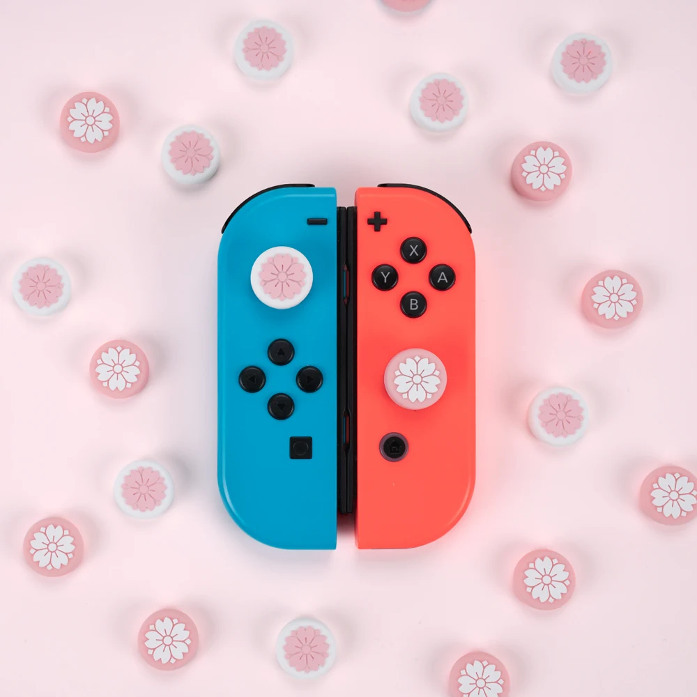 Let's GoPokemon Thumb grips cap s для nintendo NS Switch Joycon силиконовые Нескользящие Джойстики для джойстика ручка Кнопка колпачок s для nintendo Switch Lite Joy Con Thumbstick Grips cap