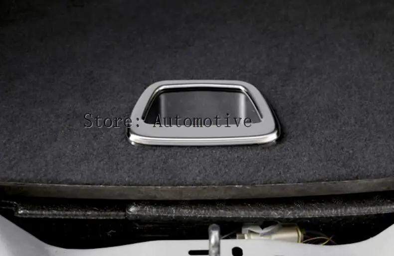 1 шт. хромированные интерьерные аксессуары для Range Rover Sport для Range Rover Evoque для Дискавери Спорт задний багажник Кнопка отделка