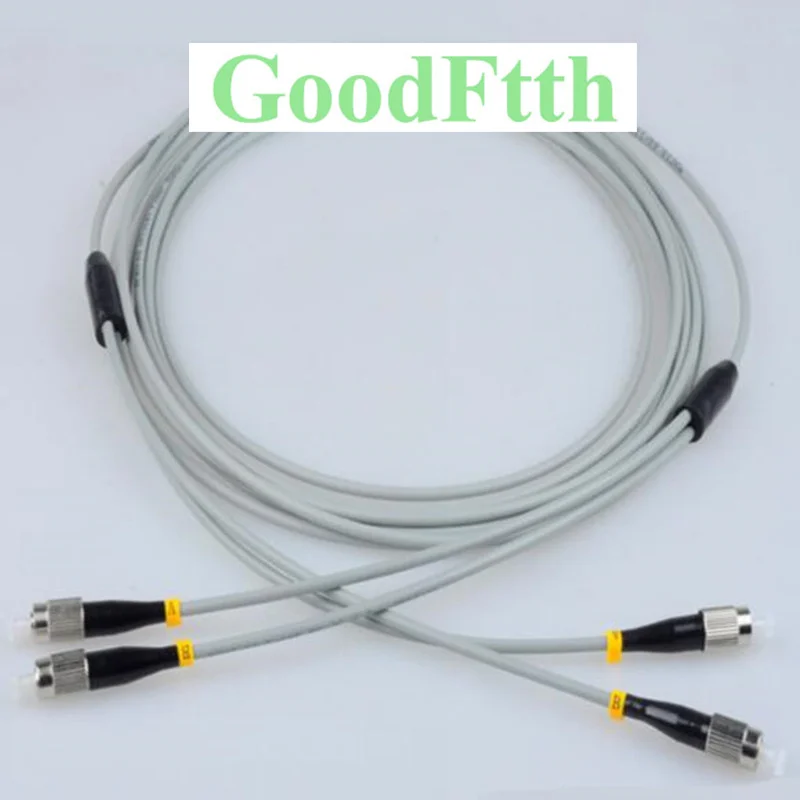 

Armored Armoured Patch Cord FC-FC Multimode 62.5/125 OM1 Round Duplex Cable GoodFtth 20-50m