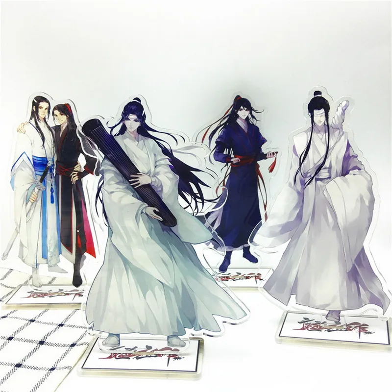 32 типа аниме Mo Dao Zu Shi акриловая фигурка Wei WuXian Lan WangJi Grandmaster Demonic Статуэтка декор для домашнего стола Series2