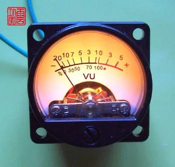

2pcs lot Panel VU Meter Warm Back Light Recording&Audio Level Amp