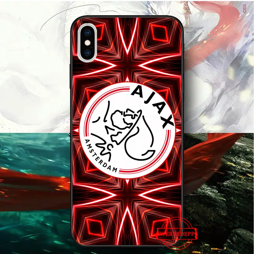 Ajax Team силиконовый мягкий чехол для iPhone 5 SE 5S 6 6S Plus 7 8 11 Pro X XS Max XR - Цвет: 6