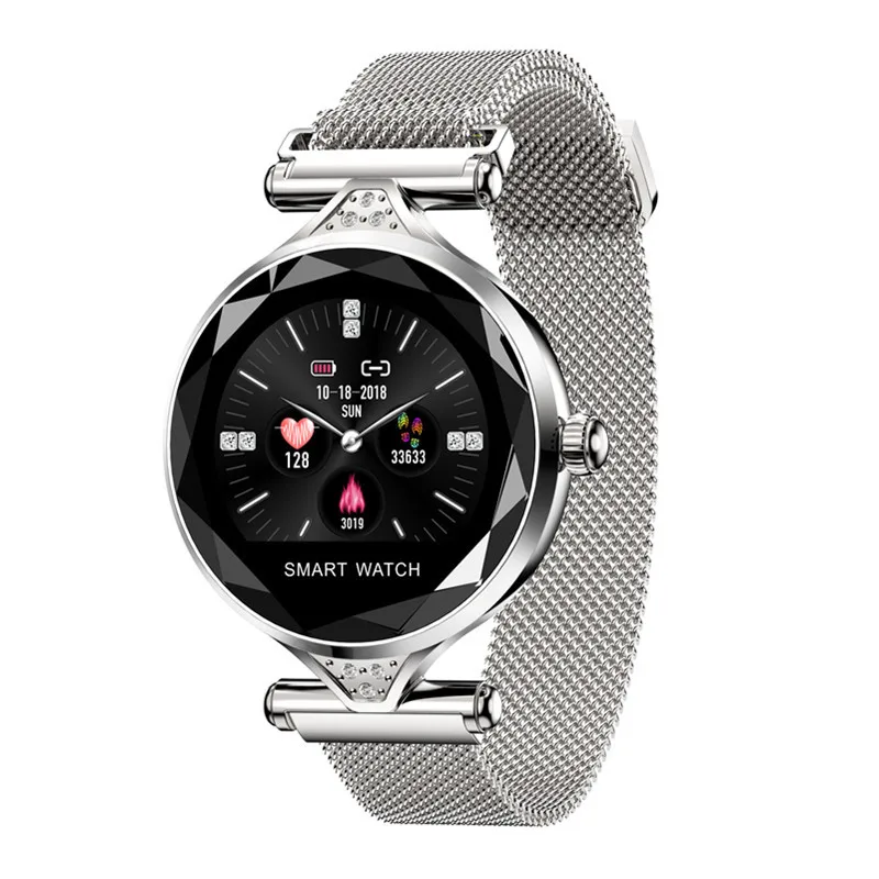 H1 леди Смарт-часы модные женские туфли часы-пульсометр Фитнес трекер женские умные часы Bluetooth Водонепроницаемый умный браслет