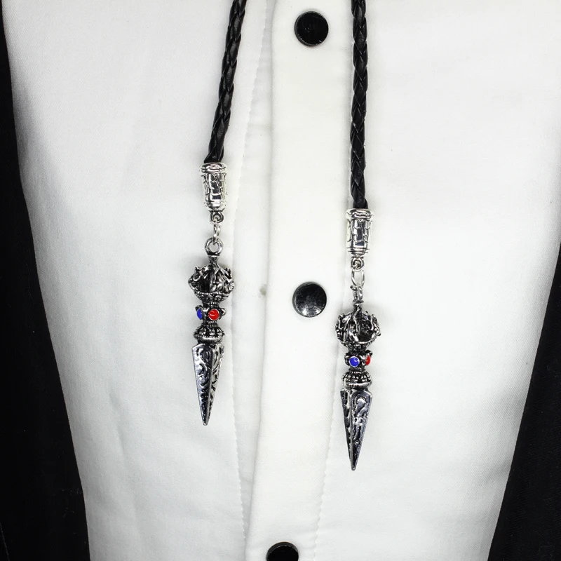 HZSHINLING New Trendy Game of Thrones Bolo-tie wolf Winter is Coming Stark Bolo Tie starkHandmade Jewelry Shirt Ties