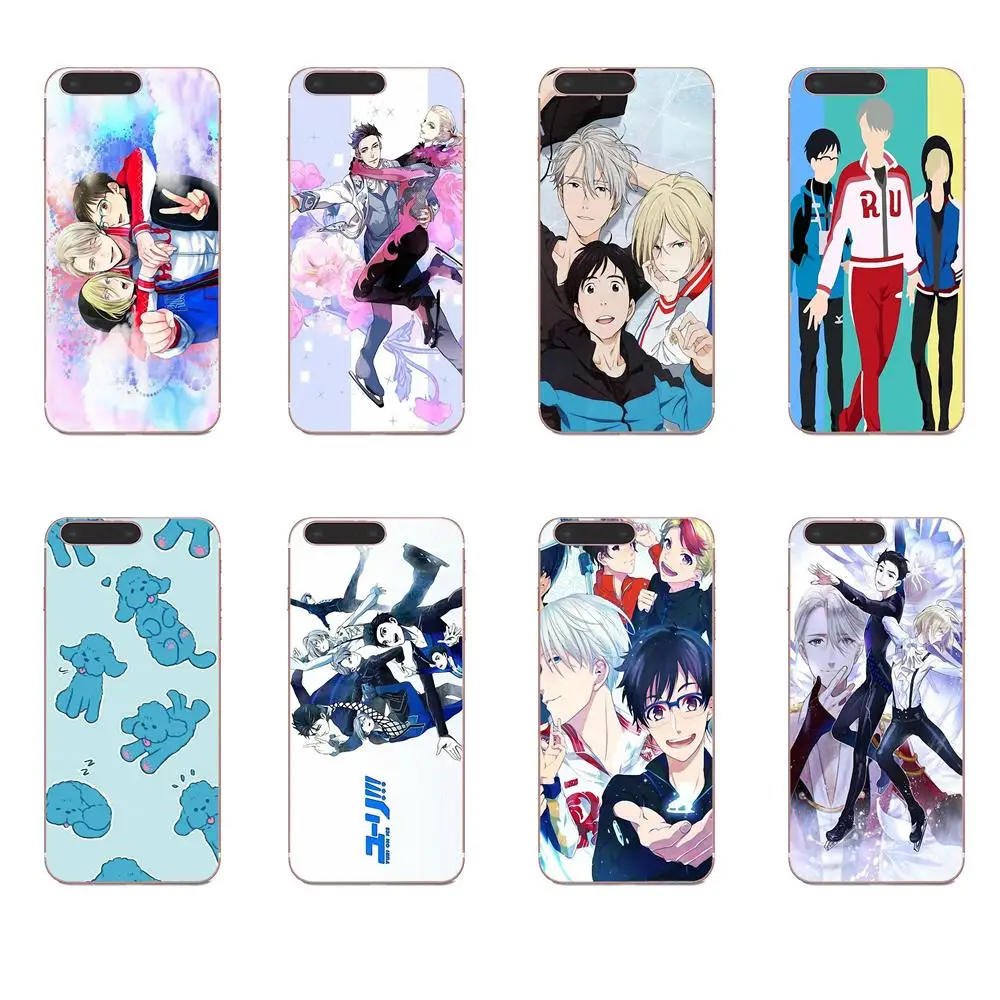 Японский Yuri On Ice для HTC 530 626 628 630 816 820 One A9 M7 M8 M9 M10 E9 U11 Moto G G2 G3 G4 G5 G6 G7 мягкий новый
