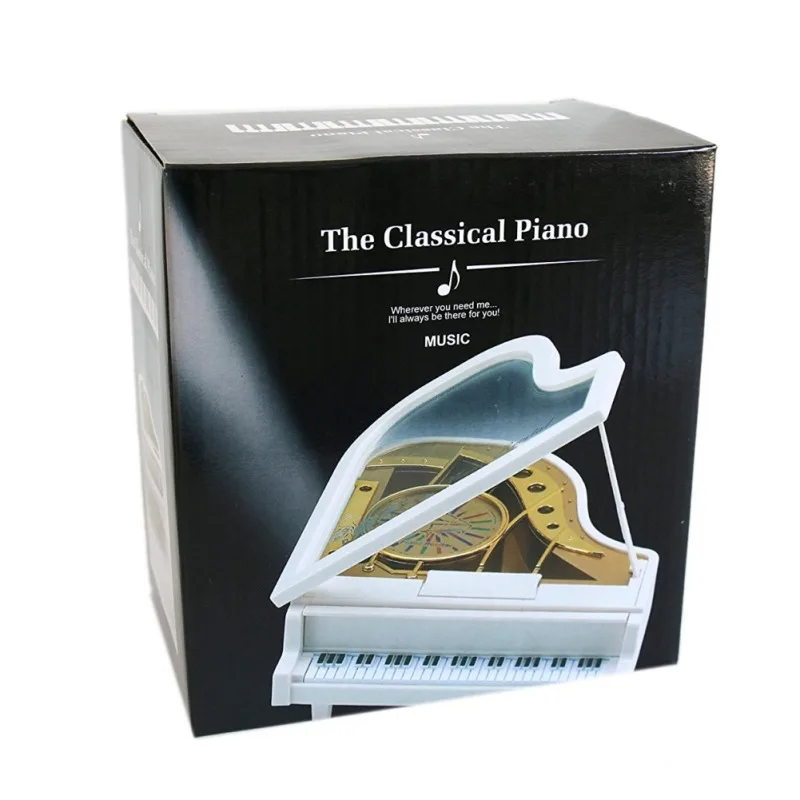 Caja de música de muñeca giratoria de baile para mujer con mecanismo de reloj de Piano, regalos para el Día de San Valentín, decoración del hogar, suministros para fiestas de boda