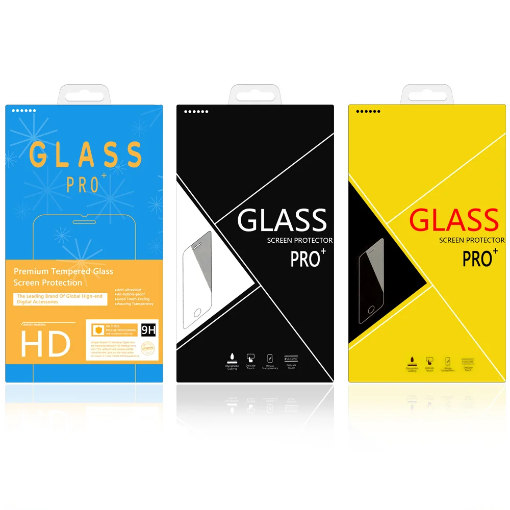 CAMDEMS 100pcs 2.5D 0.3mm Hardness Tempered Glass screen protector for