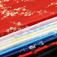 Blossom ткань-Восточный Китайский Японский-сатин жаккард парча