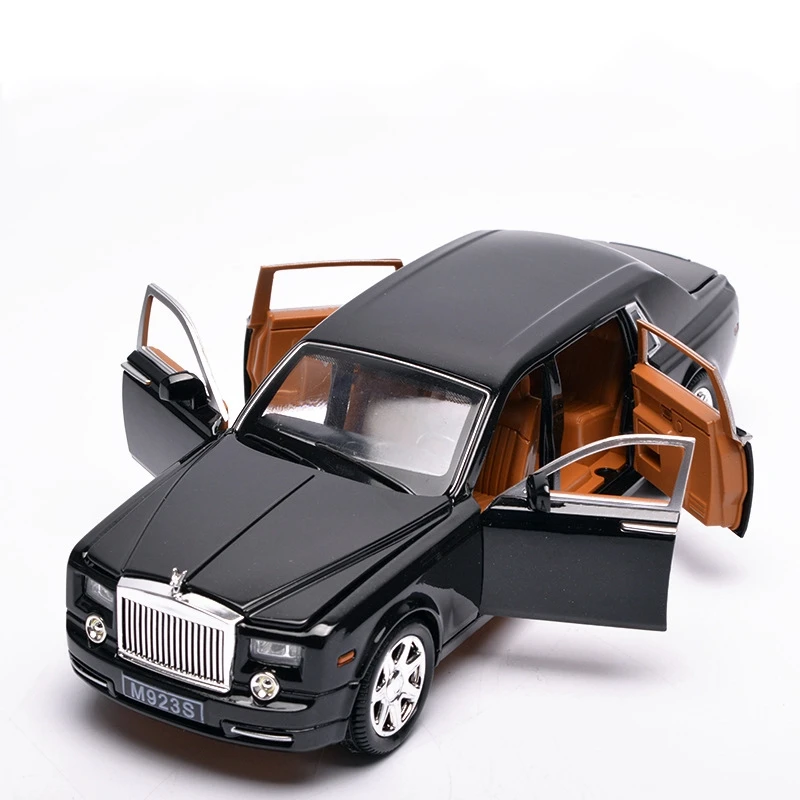 1/24 Rolls-Royce Phantom удлиненные Cohes литые под давлением литые модели автомобилей шесть дверной Светильник Модели отличная игрушка-Имитация Коллекция подарков