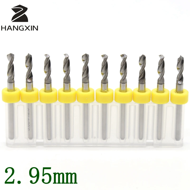 2.95mm PCS Drill Kit Tools Tungsten Carbide 10PCS Metal CNC Routers