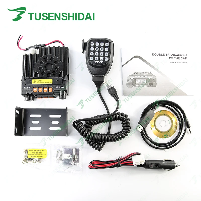 QYT KT 8900 VHF UHF мобильный радиоприемник мини автомобильный автобус армейский