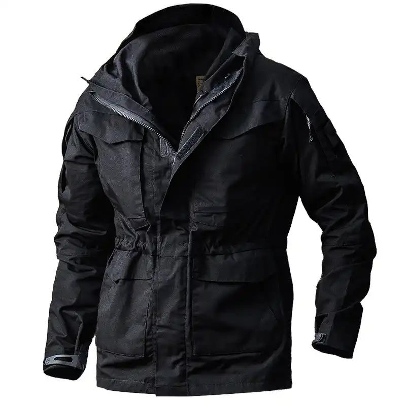 Military M65 Field Jacket Mens US Army Coats Combat Windbreaker Tactical Hooded