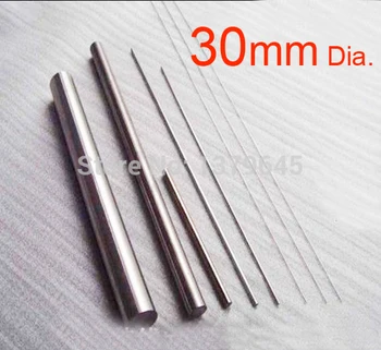 

30mm diameter 10cm length high-purity titanium rod GR2 TA2 grade Ti bar stick titanium alloy rods