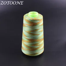 ZOTOONE 1500M/Roll Embroidery Sewing Machine Threads Polyester Overlock Patchwork Sewing Threads For Leather Sewing Accessories death threads