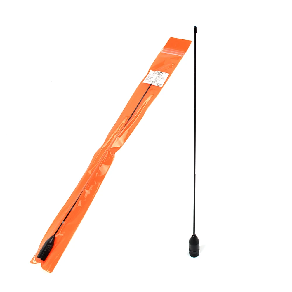 HYS BNC Portable Antenna Dual Band VHF/UHF 144/430MHz 10W Flexible Ham Handheld Two Way Radio SRH536 | Мобильные телефоны и
