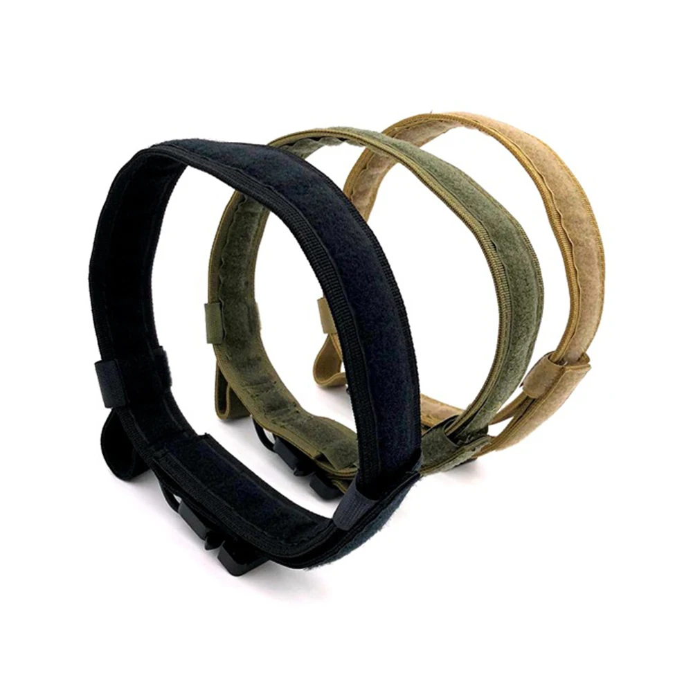 

Durable Outdoor Tactical Collar Soft Pet Dog Nylon Necklace Puppy Adjustable Military Neck Collar Necklace Tactical Accessory