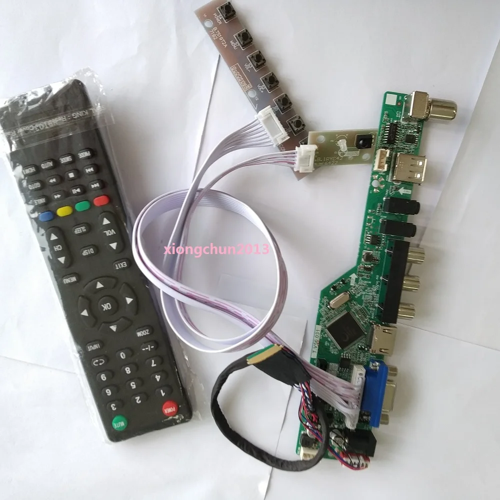  2019 kit for LTN173KT01 Panel LED Controller driver board LCD 1600X900 17.3