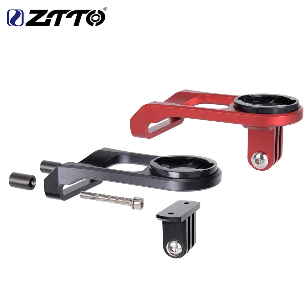 

ZTTO Bike Bicycle Computer Mount Holder Handlebar MTB Road Bike Stem Mount For GARMIN CATEYE GoPro Used