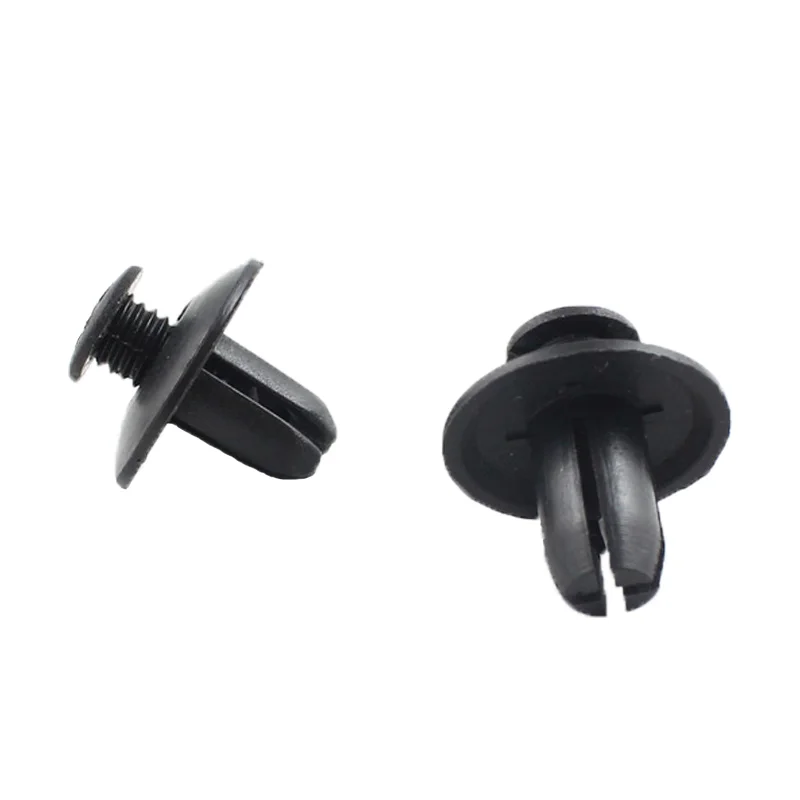 20 X MAZDA Nero in Plastica Vite Fit clip pannello foro 8 mm collo 15 mm