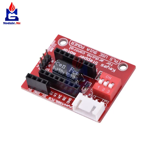 Best Offers 1Pcs A4988 DRV8825 Stepper Motor Driver Control Panel Board Expansion Board Module V1.1 Active Component For 3D Printer Best Offers 1Pcs A4988 DRV8825 Stepper Motor Driver Control Panel Board Expansion Board Module V1.1 Active Component For 3D Printer